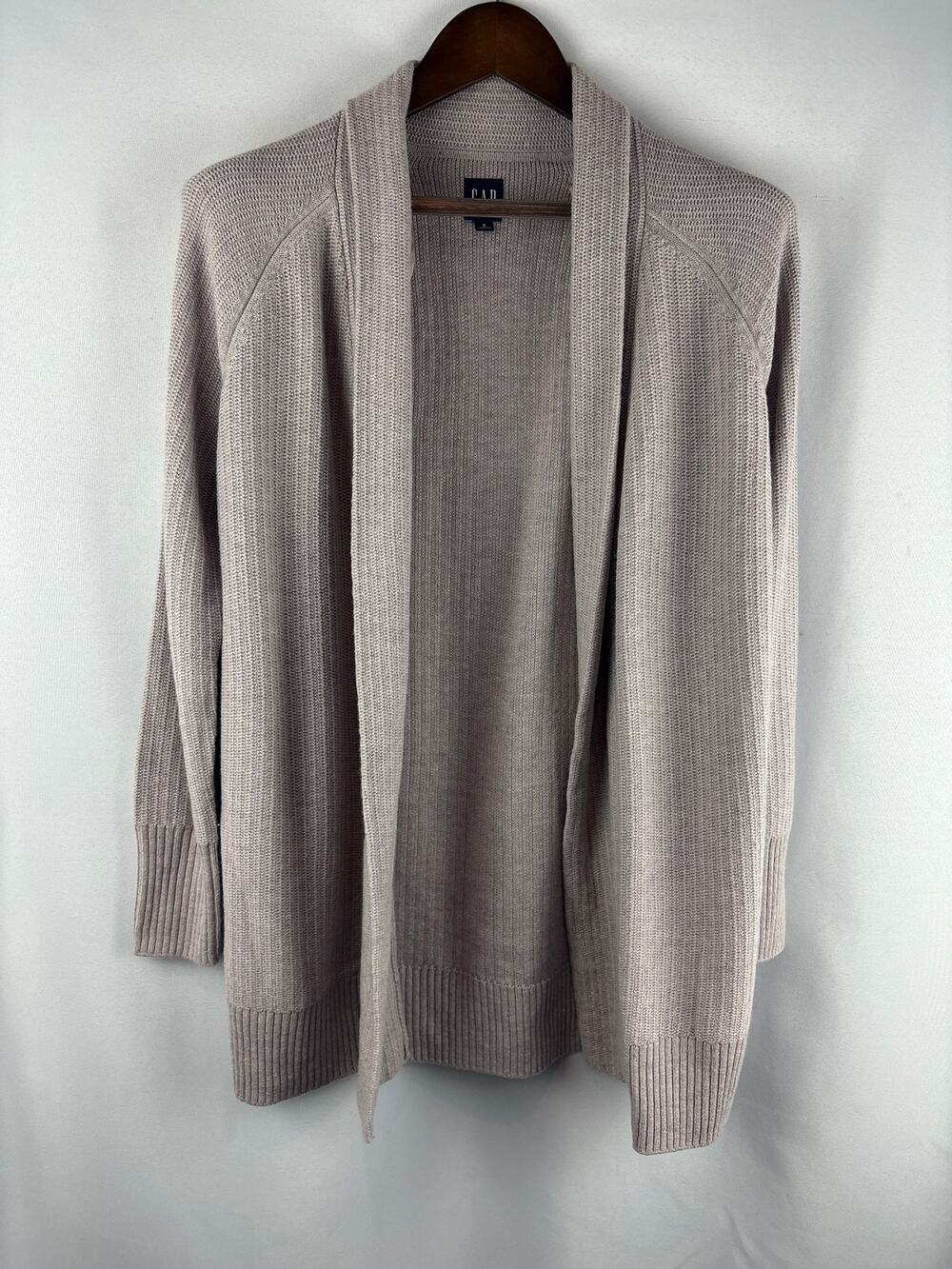 Women’s GAP Small Mauvish Gray Knit Cardigan